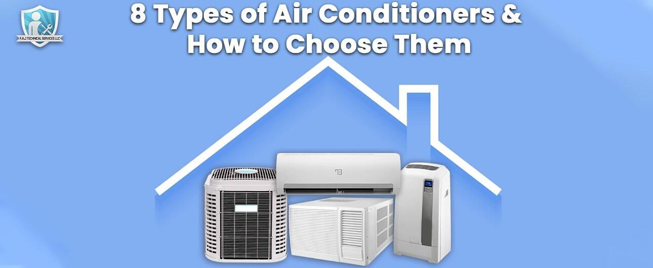 8 Types of Air Conditioners and How to Choose Them min