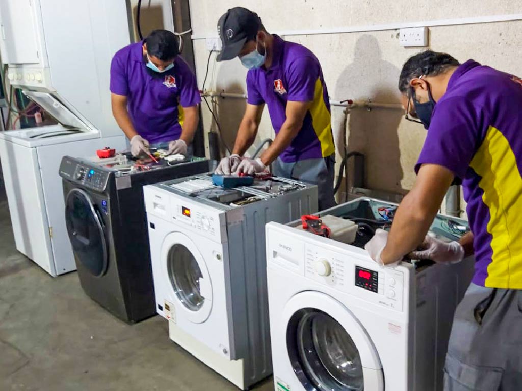 Laundry Work Slider